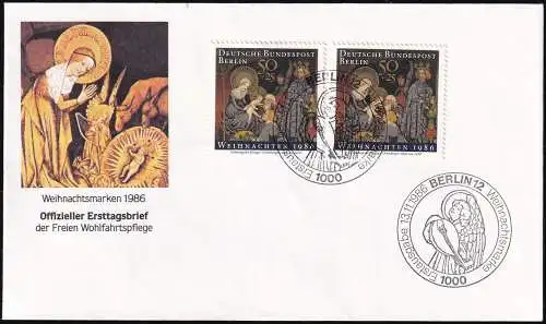 BERLIN 1986 Mi-Nr. 769 FDC