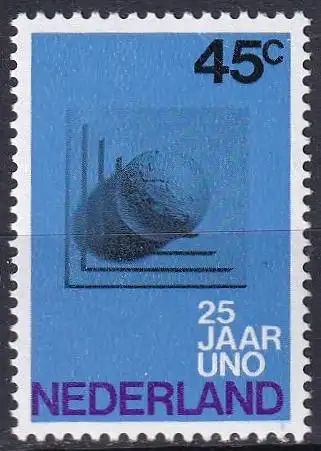 NIEDERLANDE 1970 Mi-Nr. 947 ** MNH