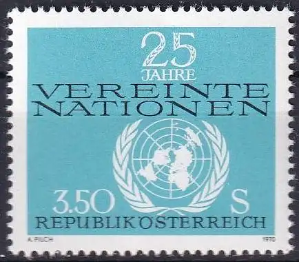 ÖSTERREICH 1970 Mi-Nr. 1347 ** MNH