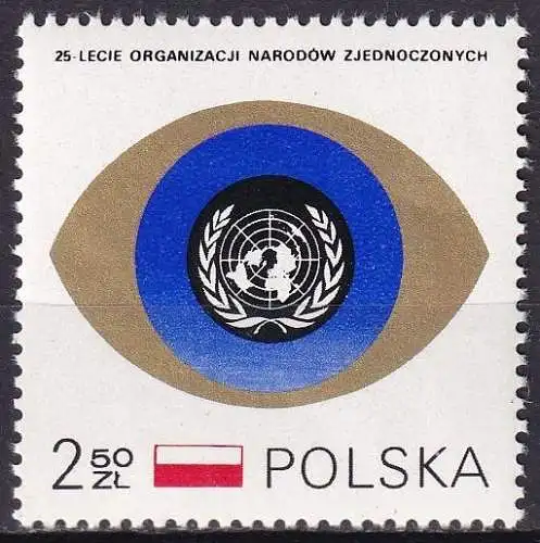 POLEN 1970 Mi-Nr. 2028 ** MNH