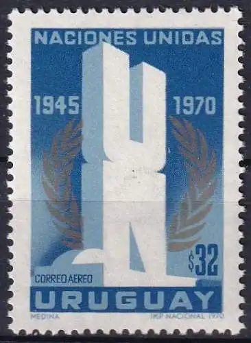 URUGUAY 1970 Mi-Nr. 1171 ** MNH