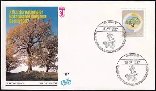 BERLIN 1987 Mi-Nr. 786 FDC