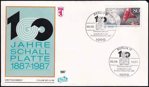 BERLIN 1987 Mi-Nr. 787 FDC