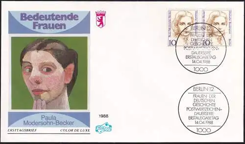 BERLIN 1988 Mi-Nr. 806 FDC