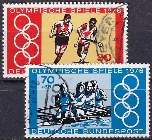 DEUTSCHLAND 1976 Mi-Nr. 888/89 o used