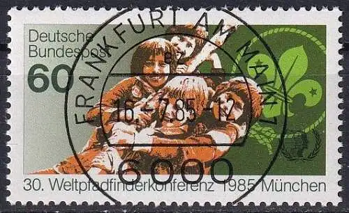 DEUTSCHLAND 1985 Mi-Nr. 1254 o used - aus Abo