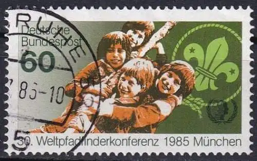 DEUTSCHLAND 1985 Mi-Nr. 1254 o used