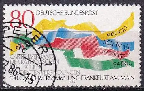 DEUTSCHLAND 1986 Mi-Nr. 1283 o used