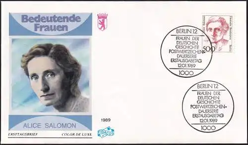 BERLIN 1989 Mi-Nr. 830 FDC