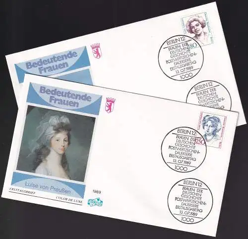 BERLIN 1989 Mi-Nr. 844/45 FDC