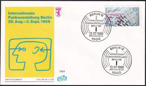 BERLIN 1989 Mi-Nr. 847 FDC