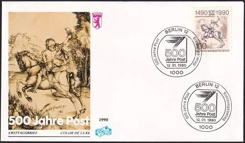 BERLIN 1990 Mi-Nr. 860 FDC
