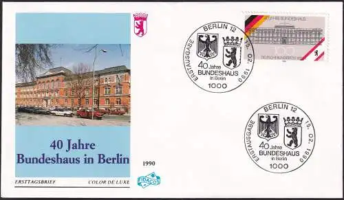 BERLIN 1990 Mi-Nr. 867 FDC
