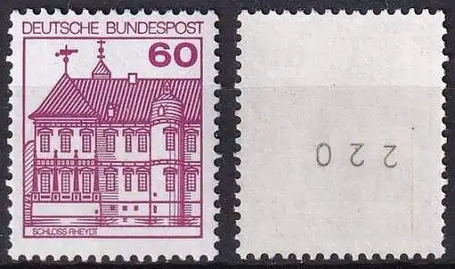 DEUTSCHLAND 1979 Mi-Nr. 1028 AR ** MNH