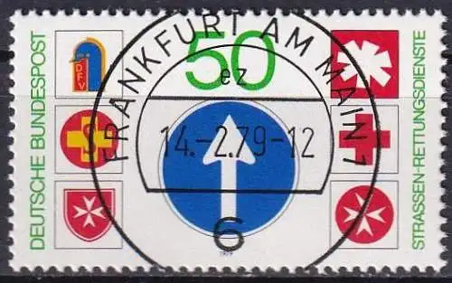 DEUTSCHLAND 1979 Mi-Nr. 1004 o used - aus Abo