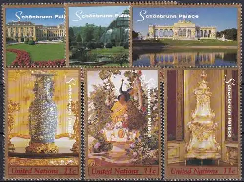 UNO NEW YORK 1998 Mi-Nr. 791/96 ** MNH