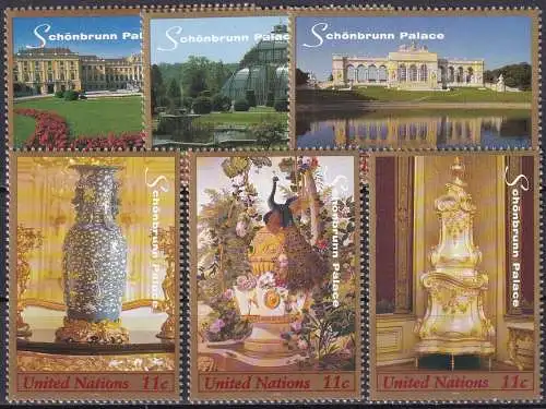 UNO NEW YORK 1998 Mi-Nr. 791/96 ** MNH