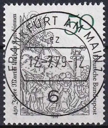 DEUTSCHLAND 1979 Mi-Nr. 1016 o used