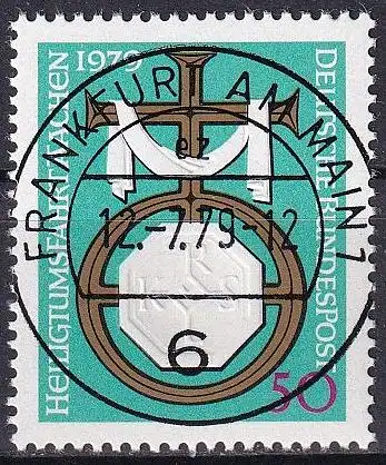 DEUTSCHLAND 1979 Mi-Nr. 1017 o used