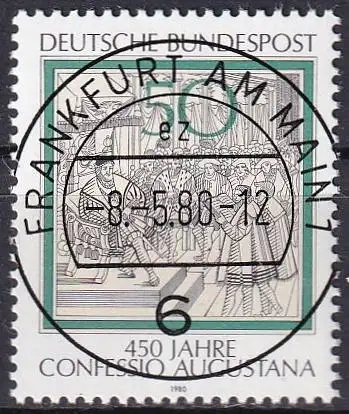 DEUTSCHLAND 1980 Mi-Nr. 1051 o used - aus Abo