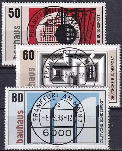 DEUTSCHLAND 1983 Mi-Nr. 1164/66 o used - aus Abo