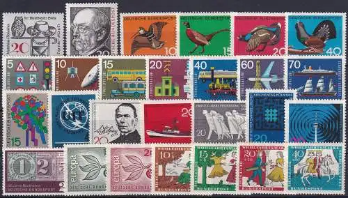 DEUTSCHLAND 1965 Mi-Nr. 462-88 Jahrgang/year set ** MNH