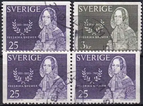 SCHWEDEN 1965 Mi-Nr. 540/41 ADD o used - aus Abo