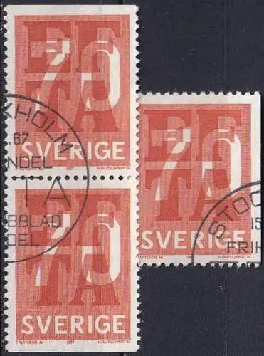 SCHWEDEN 1967 Mi-Nr. 573 CDD o used - aus Abo