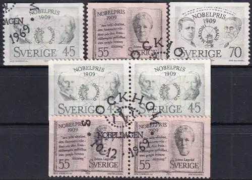 SCHWEDEN 1969 Mi-Nr. 662/64 ADD o used - aus Abo