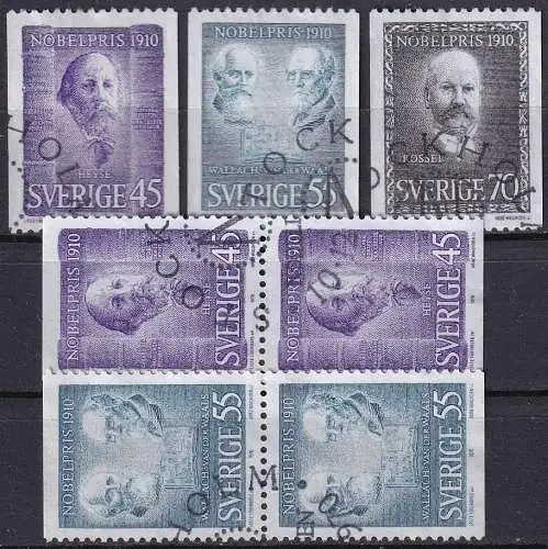 SCHWEDEN 1970 Mi-Nr. 697/99 CDD o used - aus Abo