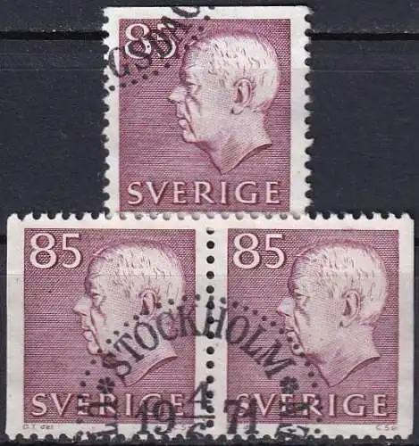 SCHWEDEN 1971 Mi-Nr. 712 ADD o used - aus Abo