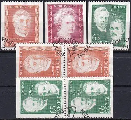 SCHWEDEN 1971 Mi-Nr. 734/36 CDD o used - aus Abo