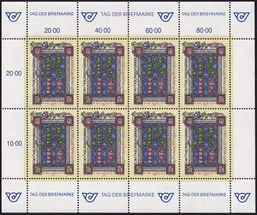 ÖSTERREICH 1992 Mi-Nr. 2066 Kleinbogen ** MNH