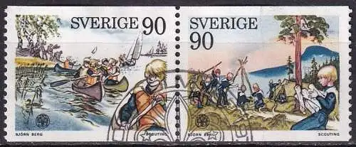 SCHWEDEN 1975 Mi-Nr. 921/22 o used - aus Abo