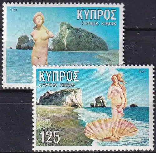 ZYPERN 1979 Mi-Nr. 499/00 ** MNH