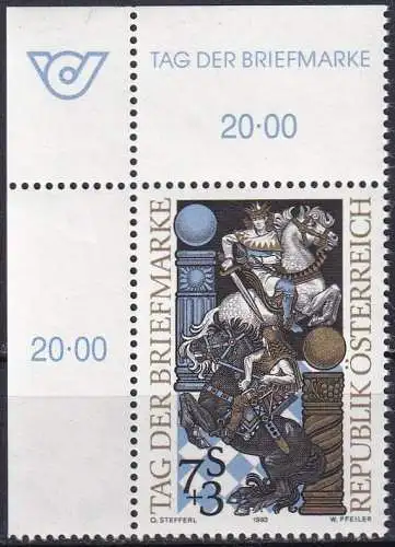 ÖSTERREICH 1993 Mi-Nr. 2097 Eckrand ** MNH