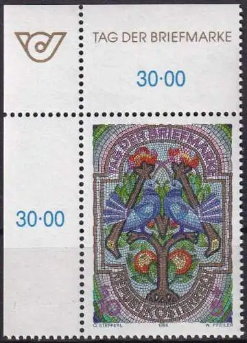 ÖSTERREICH 1996 Mi-Nr. 2187 Eckrand ** MNH