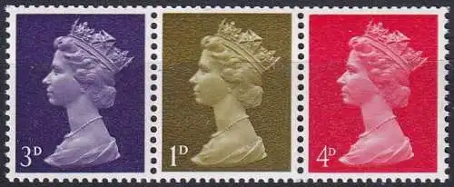 GROSSBRITANNIEN 1969 Zusammendruck ** MNH