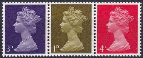 GROSSBRITANNIEN 1969 Zusammendruck ** MNH