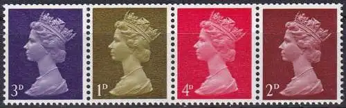 GROSSBRITANNIEN 1969 Zusammendruck ** MNH