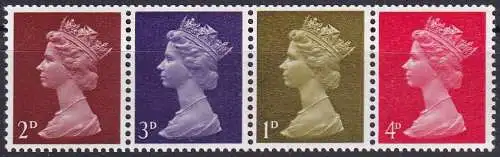 GROSSBRITANNIEN 1969 Zusammendruck ** MNH