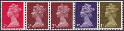 GROSSBRITANNIEN 1969 Zusammendruck ** MNH