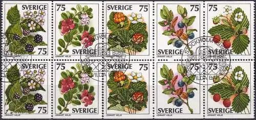 SCHWEDEN 1977 Mi-Nr. 994/98 o used - aus Abo