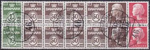 DÄNEMARK 1981 Mi-Nr. HBL 18 Heftchenblatt aus MH 28 o used