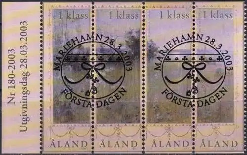 ALAND 2003 Mi-Nr. 219/22 o used - aus Abo