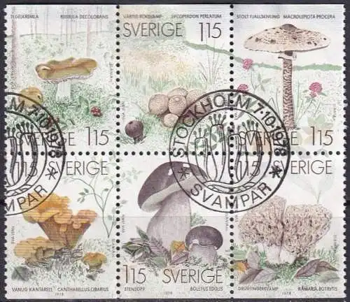 SCHWEDEN 1978 Mi-Nr. 1038/43 o used - aus Abo