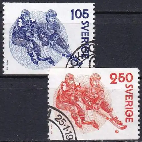 SCHWEDEN 1979 Mi-Nr. 1053/54 o used - aus Abo