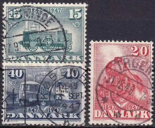 DÄNEMARK 1947 Mi-Nr. 298/00 o used