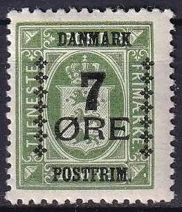 DÄNEMARK 1926 Mi-Nr. 163 * MH