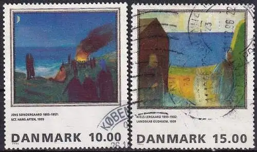 DÄNEMARK 1995 Mi-Nr. 1108/09 o used